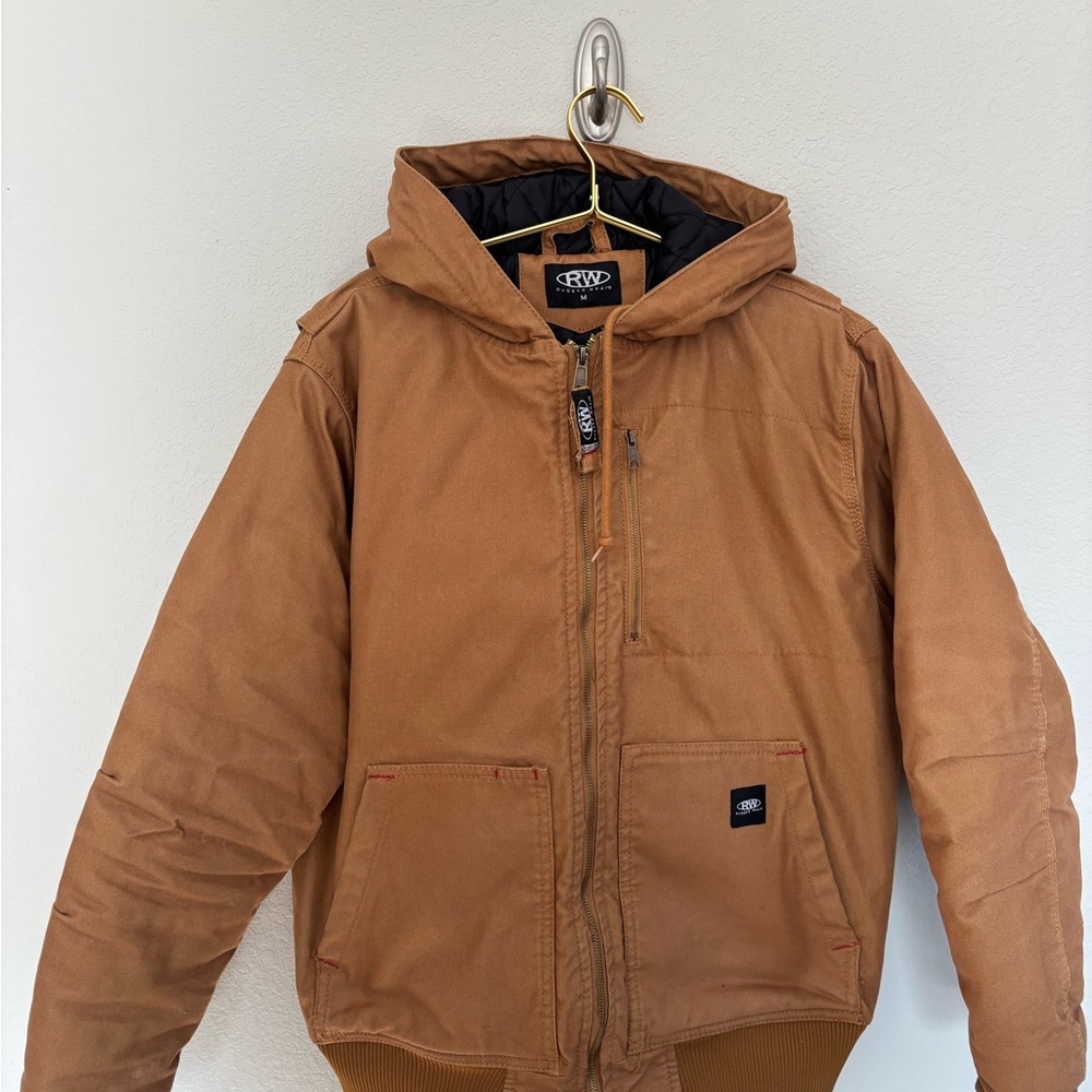 Crown Tan Hooded Jacket